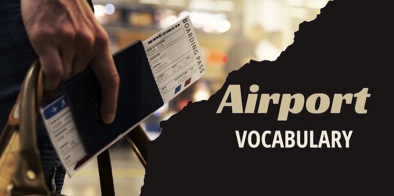 airport vocabulary english